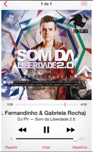 Galera!!!! Novidades!! Hoje saiu a pré-venda do novo CD do DJ PV e já está liberada a música que a Gabi canta com o Fernandinho,está muito legal! Ouve aí .